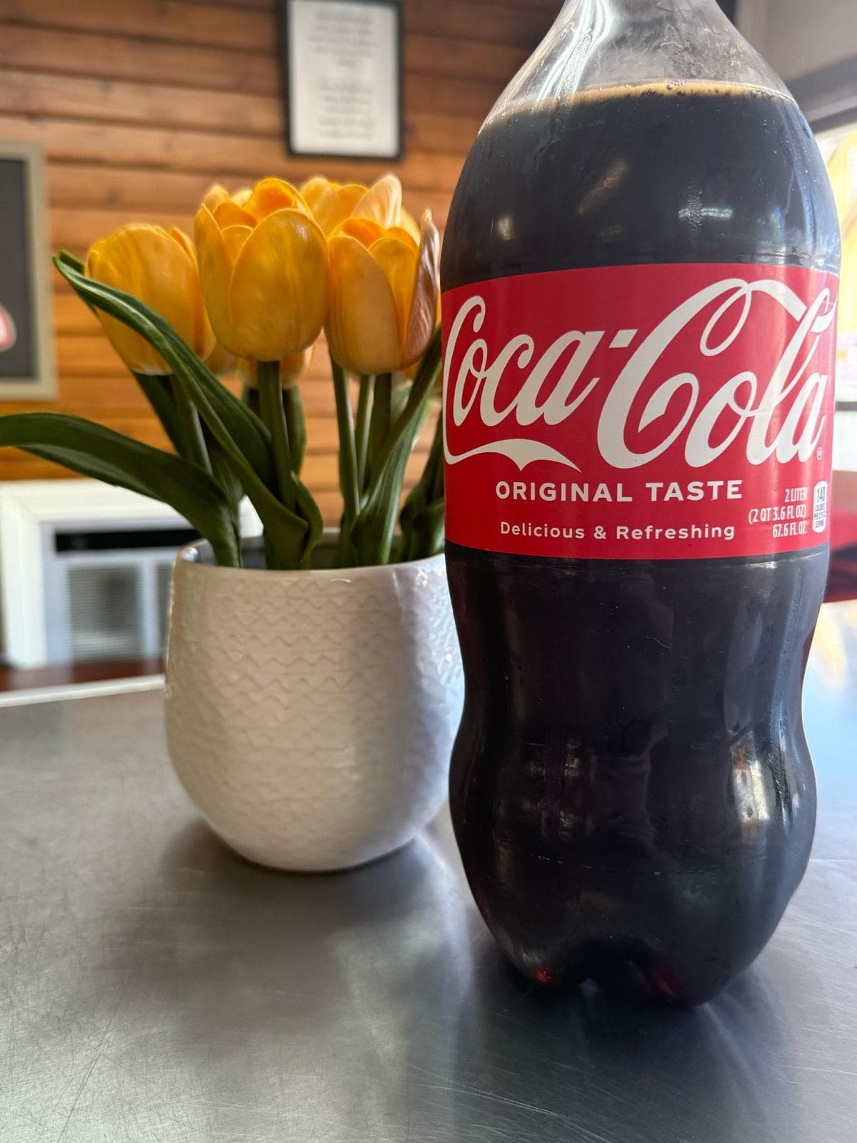 Garrafa de Coca-Cola